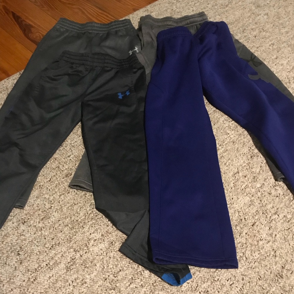 Athletic pants size 7-8 under Armor, adidas